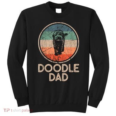 Doodle Dog Vintage Doodle Dad Sweatshirt