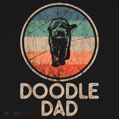 Doodle Dog Vintage Doodle Dad Tote Bag