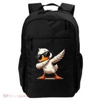 Dabbing Duck With Sunglasses Funny Cartoon Graphic Backpack thumb 0