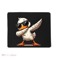 Dabbing Duck With Sunglasses Funny Cartoon Graphic Mousepad thumb 0
