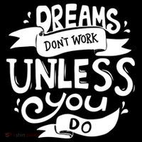 Dreams Don't Work Unless You Do Pajama Set thumb 2