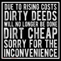 Dirty Deeds Will No Longer Be Done Dirt Cheap Women's Hoodie thumb 2