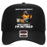 Dachshudn Dog What Day Is Today Who Care I‘m Retired Gift Hat thumb 0