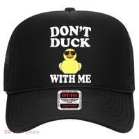 Don't Duck With Me Funny Rubber Duck Ducks Gift Hat thumb 0