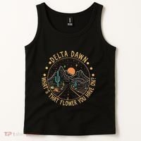 Delta Dawn WhatS That Flower You Have On Western Road Tank Top thumb 2