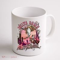 Delta Dawn WhatS That Flower You Have On Western Country Coffee Mug thumb 1
