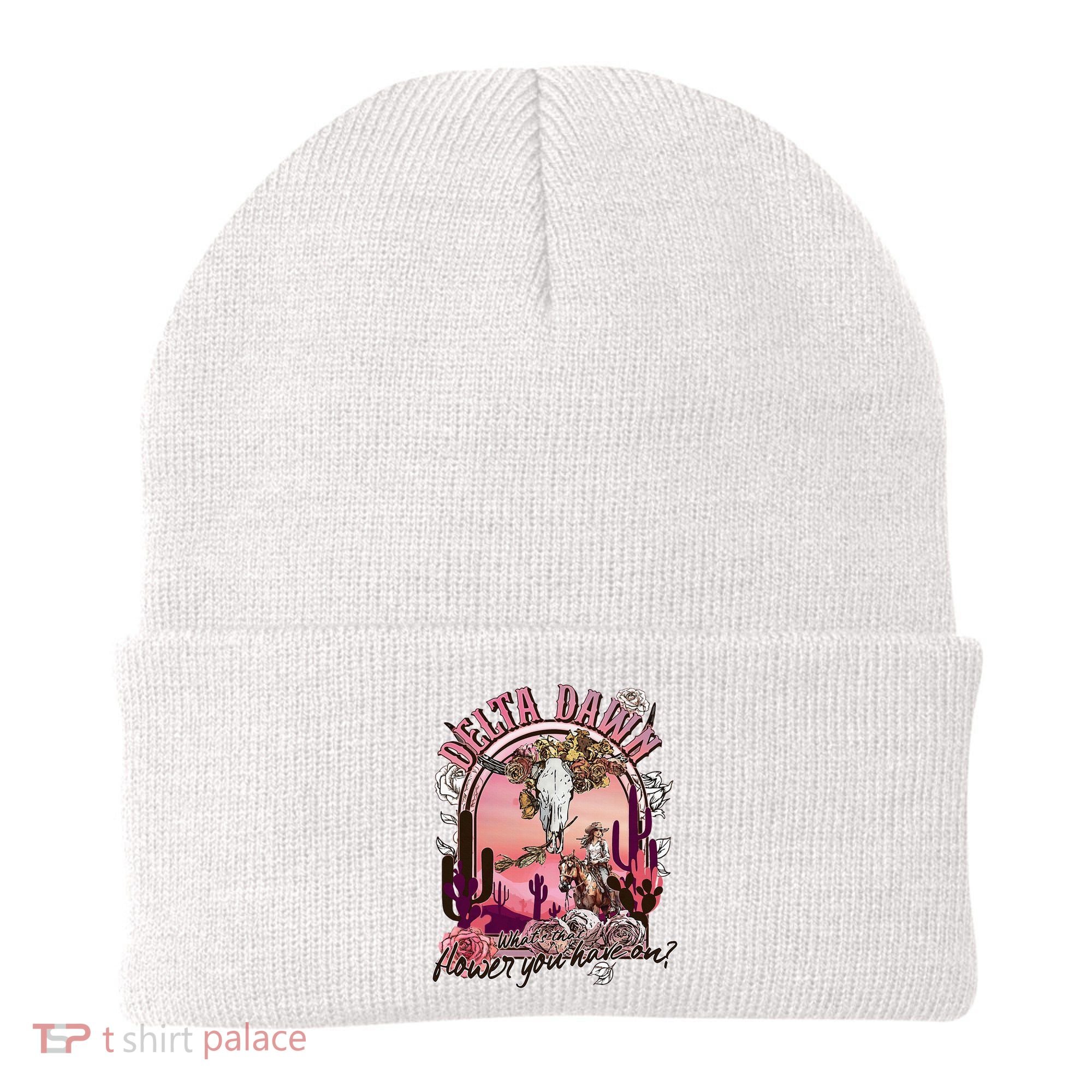 Delta Dawn WhatS That Flower You Have On Western Country Beanie