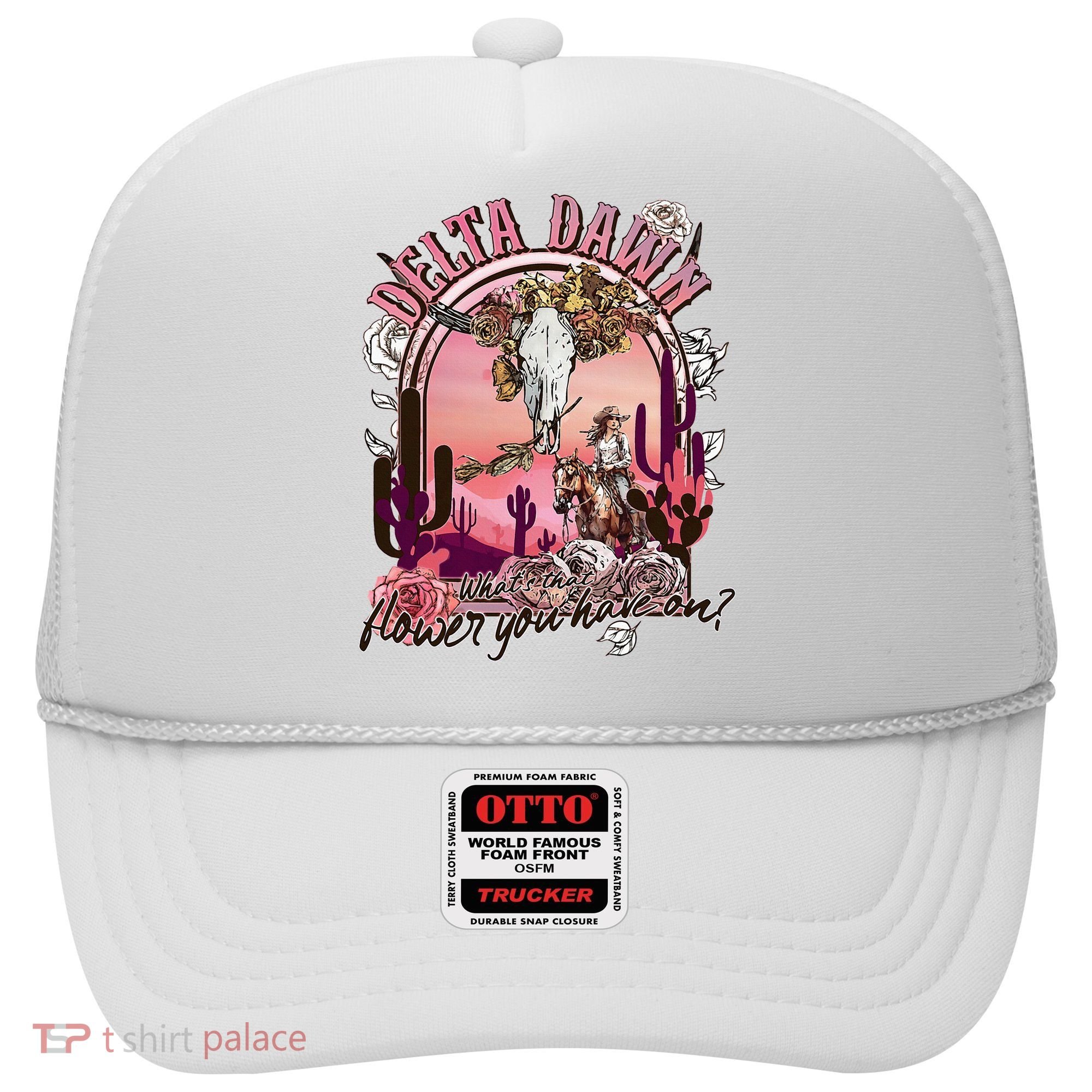 Delta Dawn WhatS That Flower You Have On Western Country Hat