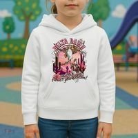 Delta Dawn WhatS That Flower You Have On Western Country Kids Hoodie thumb 3