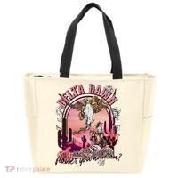 Delta Dawn WhatS That Flower You Have On Western Country Tote Bag thumb 0