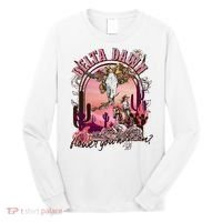 Delta Dawn WhatS That Flower You Have On Western Country Long Sleeve Shirt thumb 0