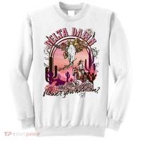 Delta Dawn WhatS That Flower You Have On Western Country Sweatshirt thumb 0