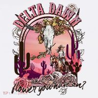 Delta Dawn WhatS That Flower You Have On Western Country Women's Tank Top thumb 5