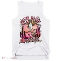 Delta Dawn WhatS That Flower You Have On Western Country Tank Top thumb 0