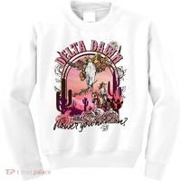 Delta Dawn WhatS That Flower You Have On Western Country Kids Sweatshirt thumb 0