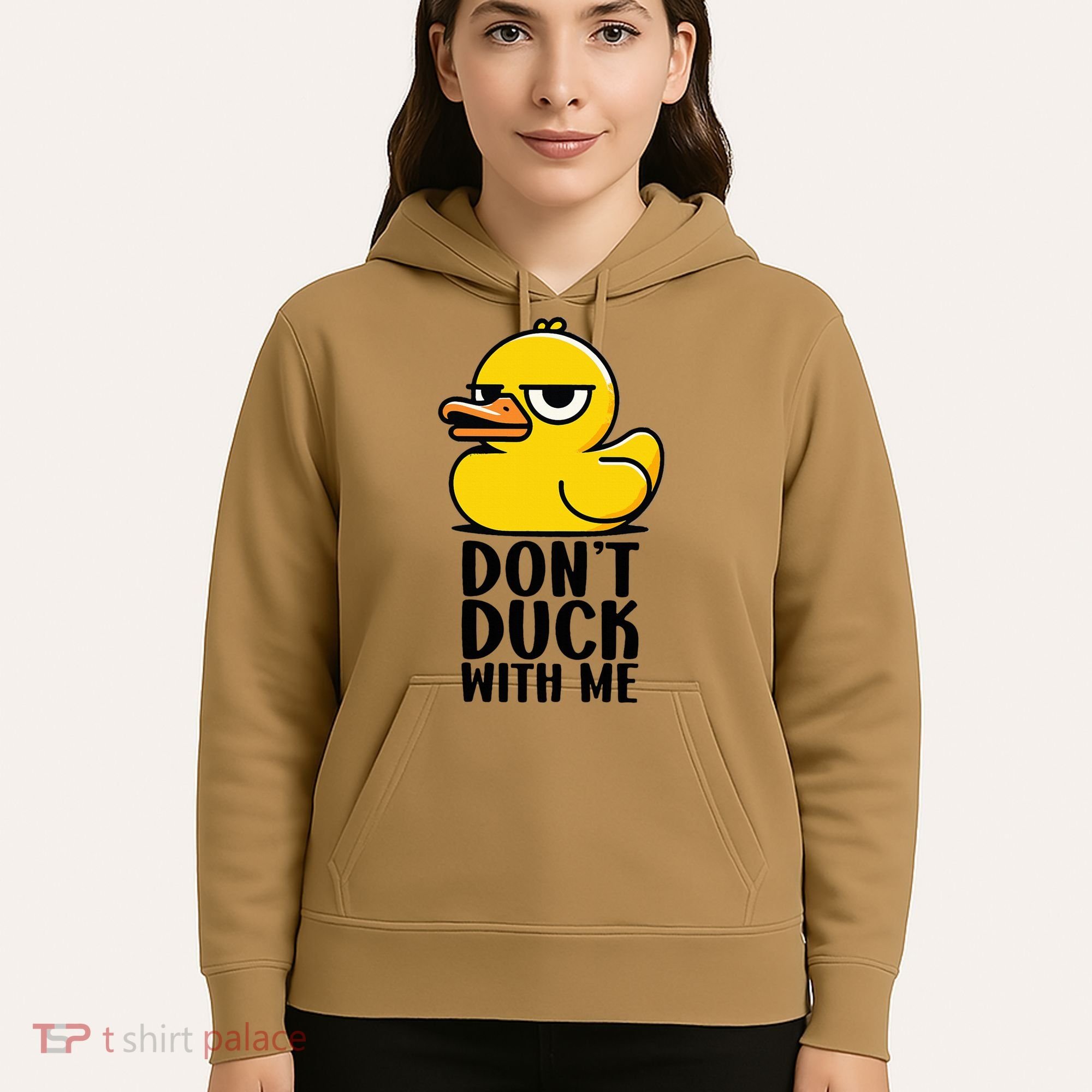 Dont Duck With Me Funny Gift Duck Hoodie