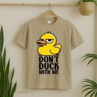 Dont Duck With Me Funny Gift Duck T-Shirt thumb 2