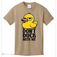 Dont Duck With Me Funny Gift Duck Kids T-Shirt thumb 0