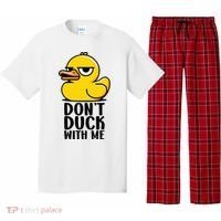 Dont Duck With Me Funny Gift Duck Pajama Set thumb 0