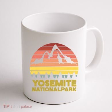 Debbie Dunn Yosemite National Park Tee Coffee Mug back