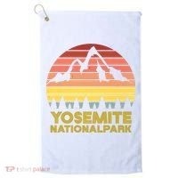 Debbie Dunn Yosemite National Park Tee Golf Towel thumb 0