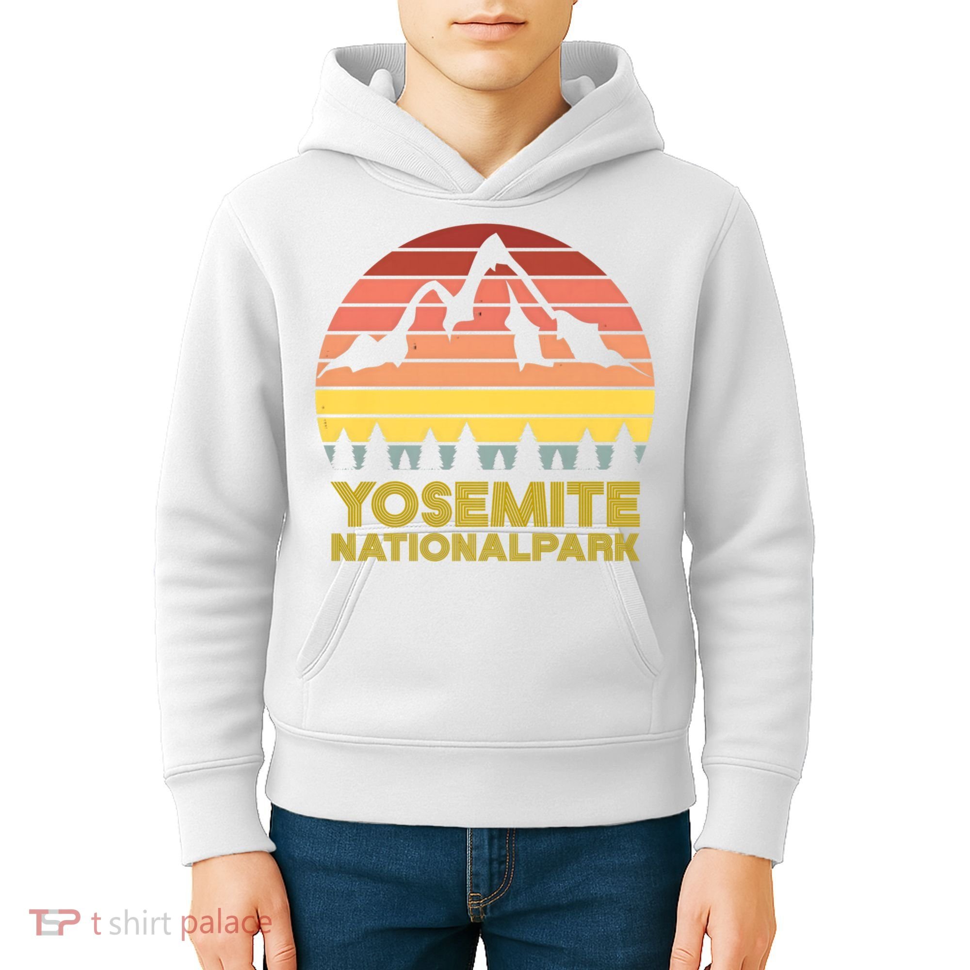 Debbie Dunn Yosemite National Park Tee Kids Hoodie