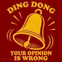 Ding Dong Your Opinion Is Wrong Kids Hoodie thumb 2