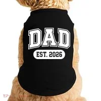 Dad Est 2026 Doggie Tank thumb 0