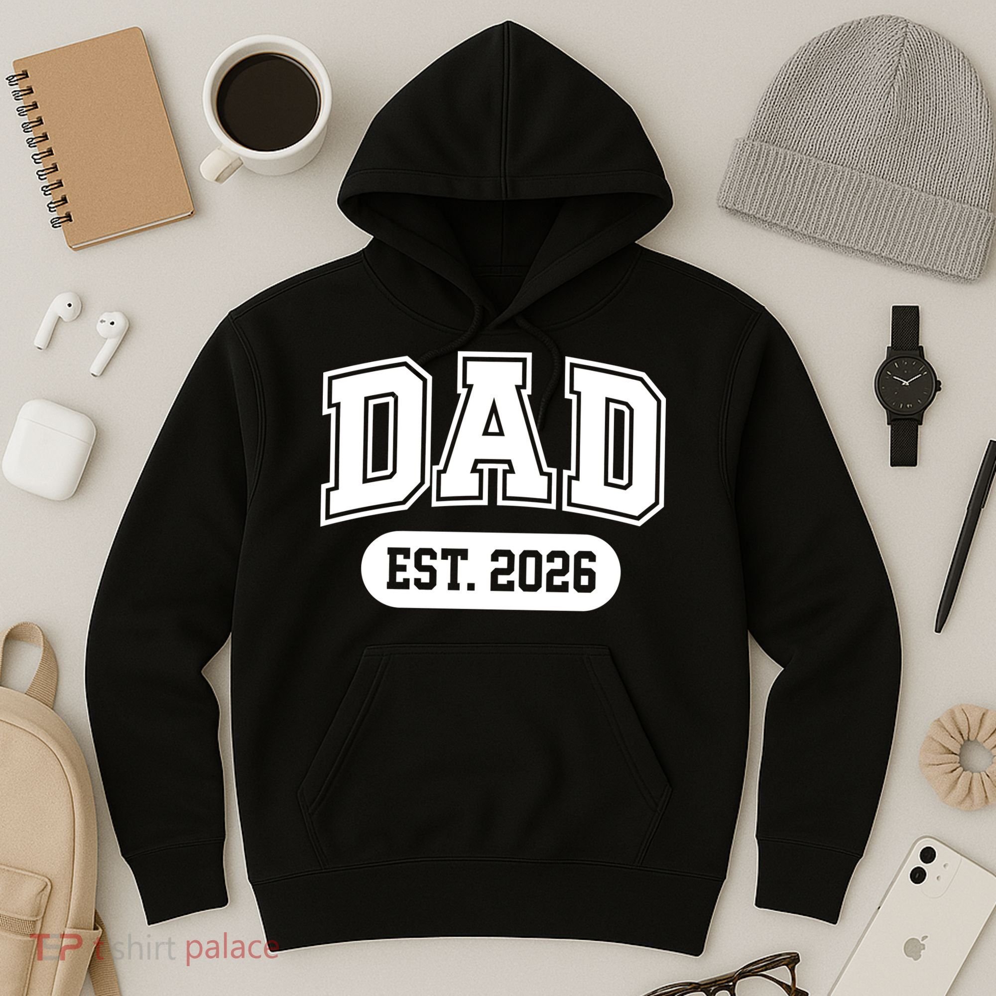 Dad Est 2026 Hoodie