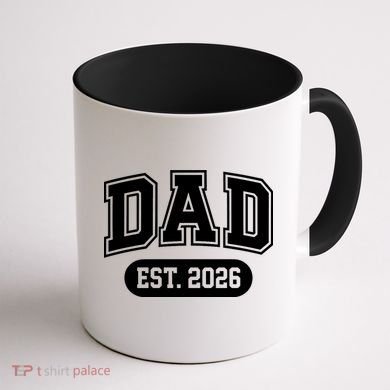 Dad Est 2026 Coffee Mug back