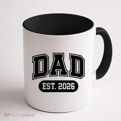 Dad Est 2026 Coffee Mug back