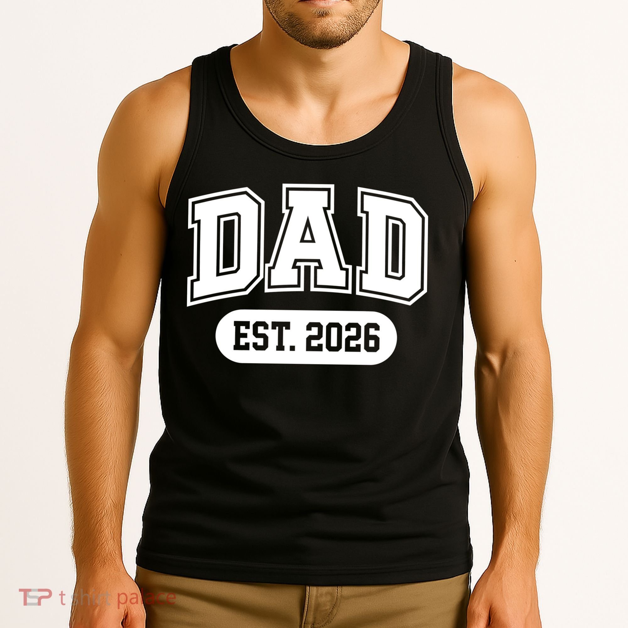 Dad Est 2026 Tank Top