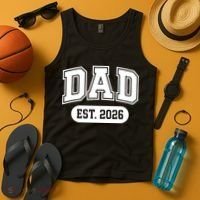 Dad Est 2026 Tank Top thumb 4