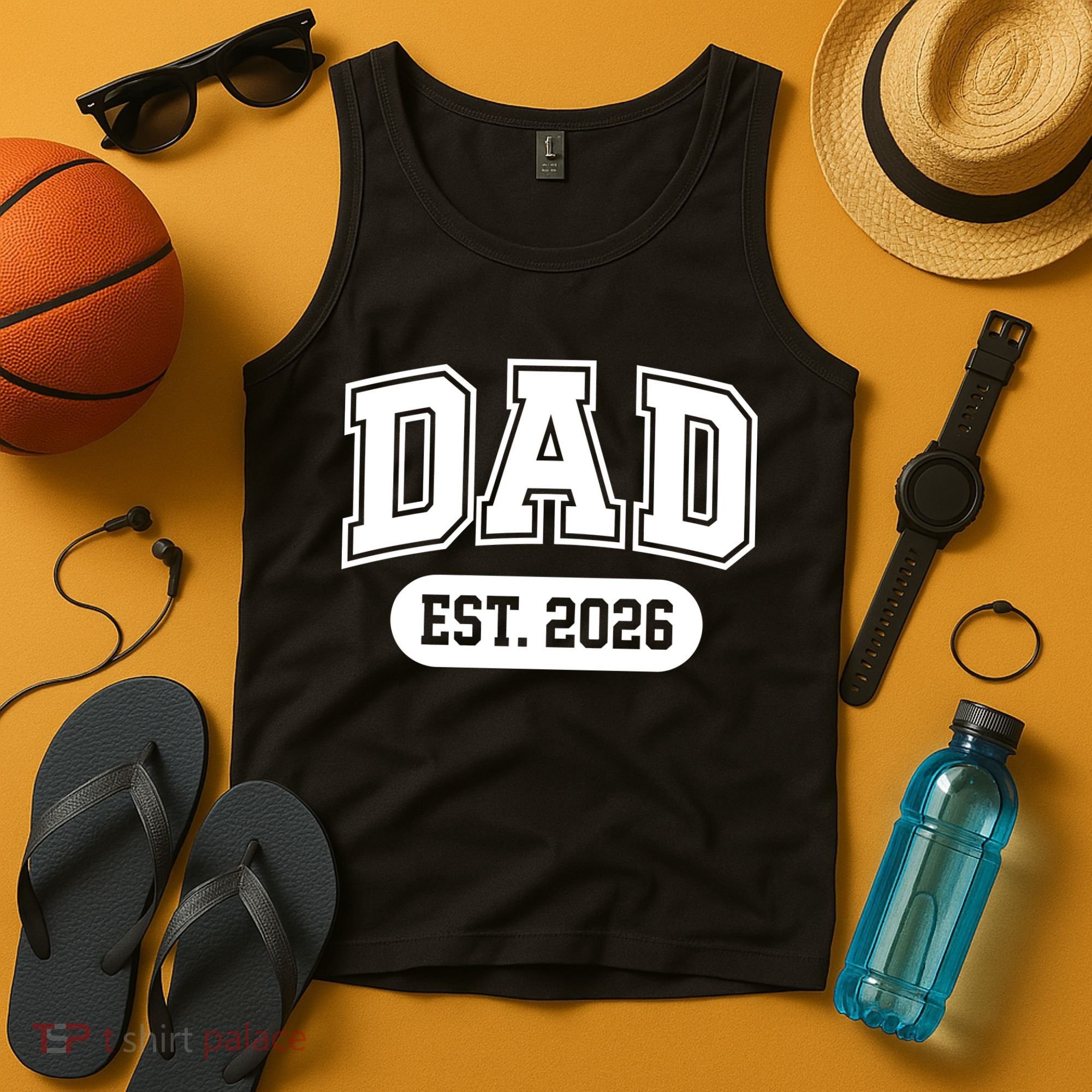 Dad Est 2026 Tank Top