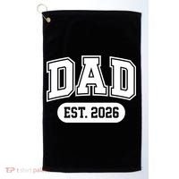 Dad Est 2026 Golf Towel thumb 0