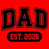 Dad Est 2026 Santa Hat thumb 1