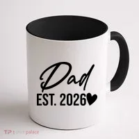 Dad EST 2026 Coffee Mug thumb 1