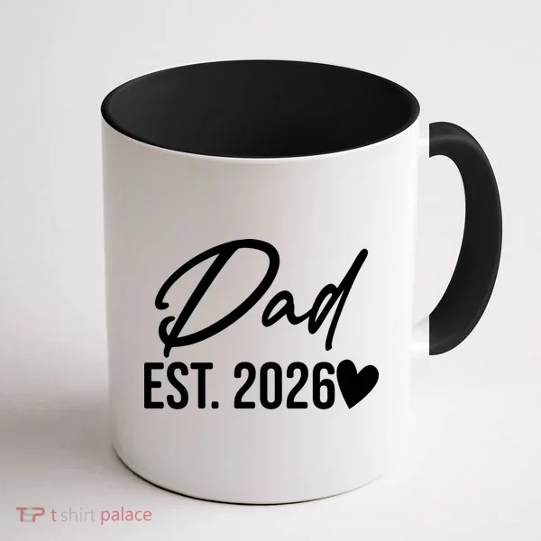 Dad EST 2026 Coffee Mug