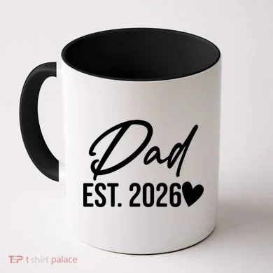Dad EST 2026 Coffee Mug