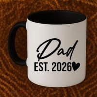 Dad EST 2026 Coffee Mug thumb 2