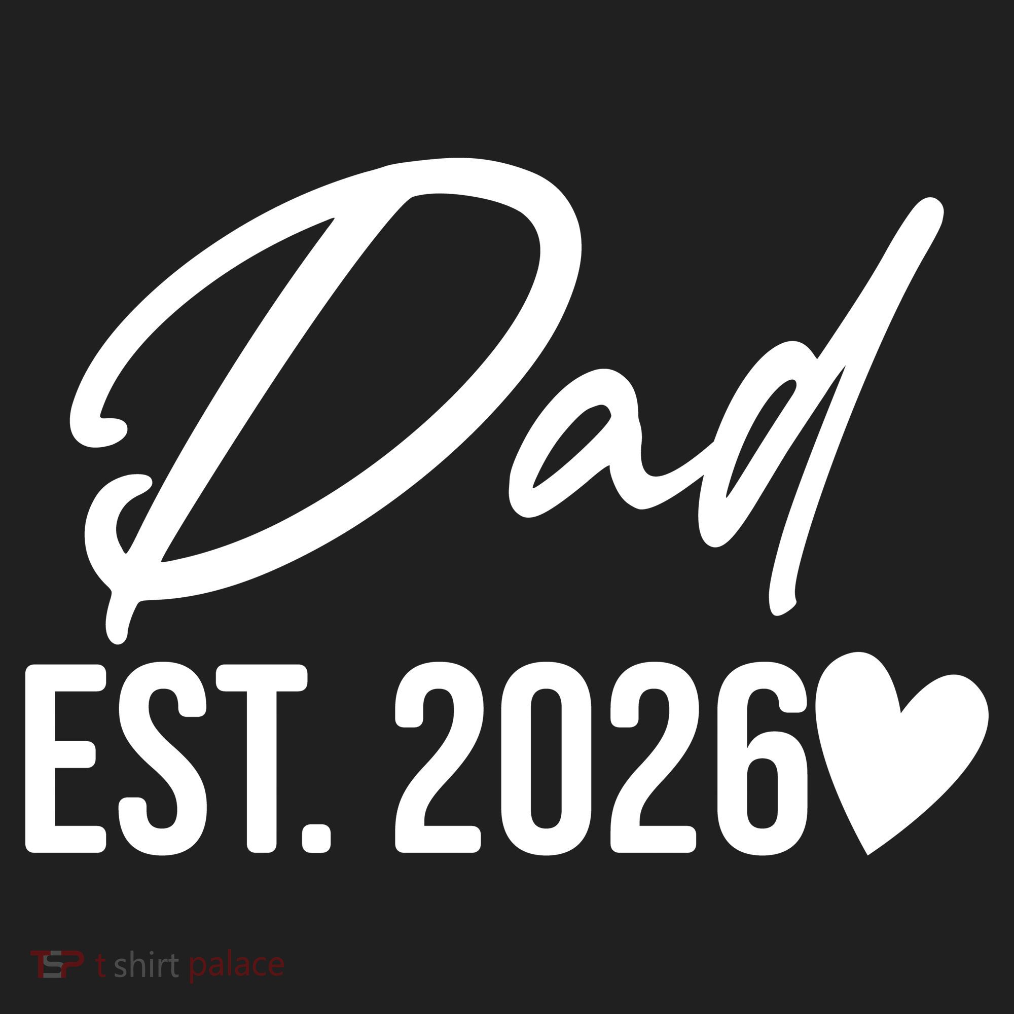 Dad EST 2026 Beanie