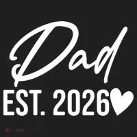 Dad EST 2026 Hat thumb 2