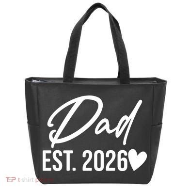 Dad EST 2026 Tote Bag