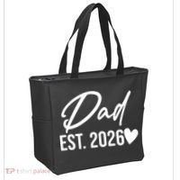 Dad EST 2026 Tote Bag thumb 2