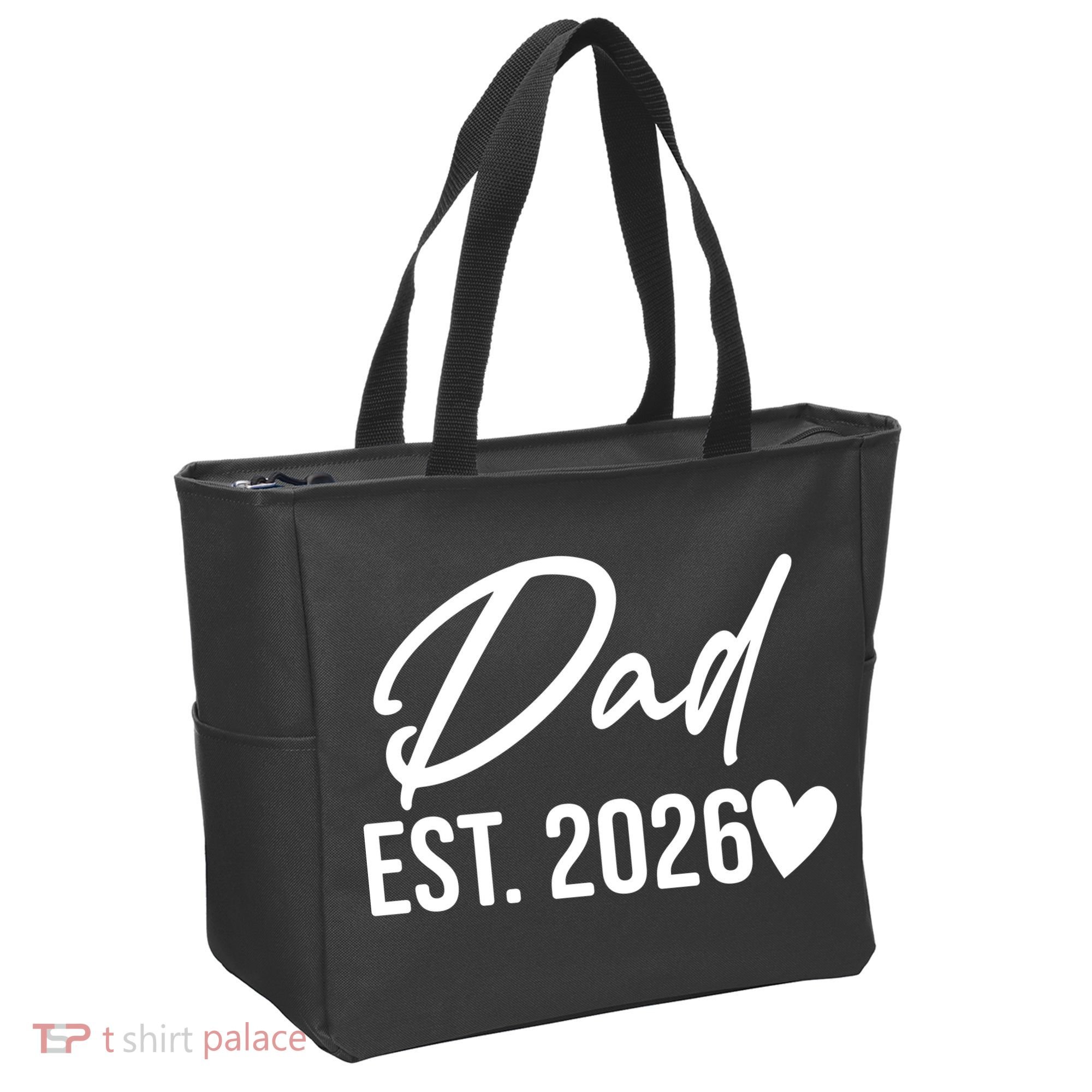 Dad EST 2026 Tote Bag