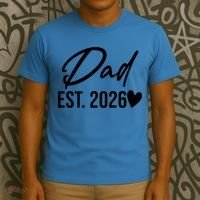 Dad EST 2026 T-Shirt thumb 3