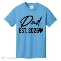 Dad EST 2026 Kids T-Shirt thumb 0