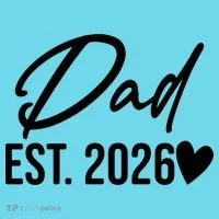 Dad EST 2026 Kids T-Shirt thumb 4
