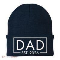 Dad Est. 2026 Logo  Beanie thumb 0