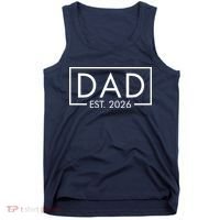 Dad Est. 2026 Logo  Tank Top thumb 0